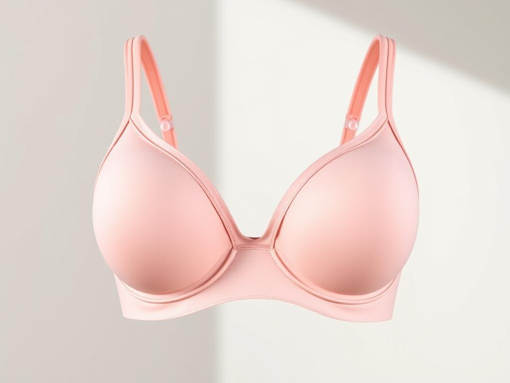 Demi cup bra showing partial breast coverage with lower cut cups